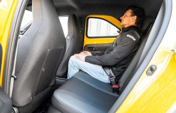 Toyota Aygo X - kanapa