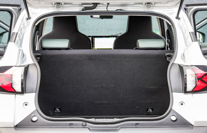 Dacia Spring - bagażnik