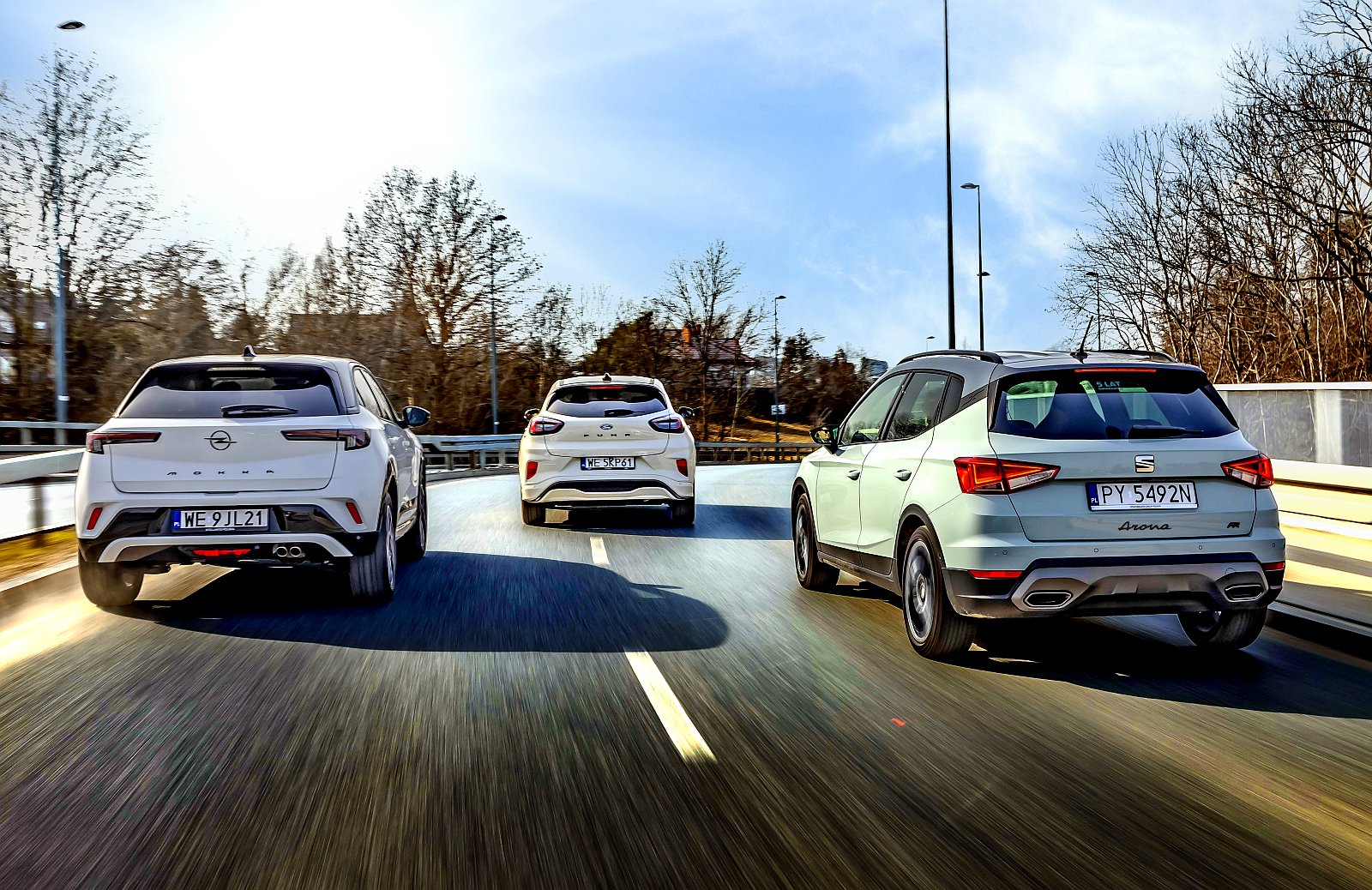 Ford Puma, Opel Mokka, Seat Arona (2026) - test, porównanie - tyły