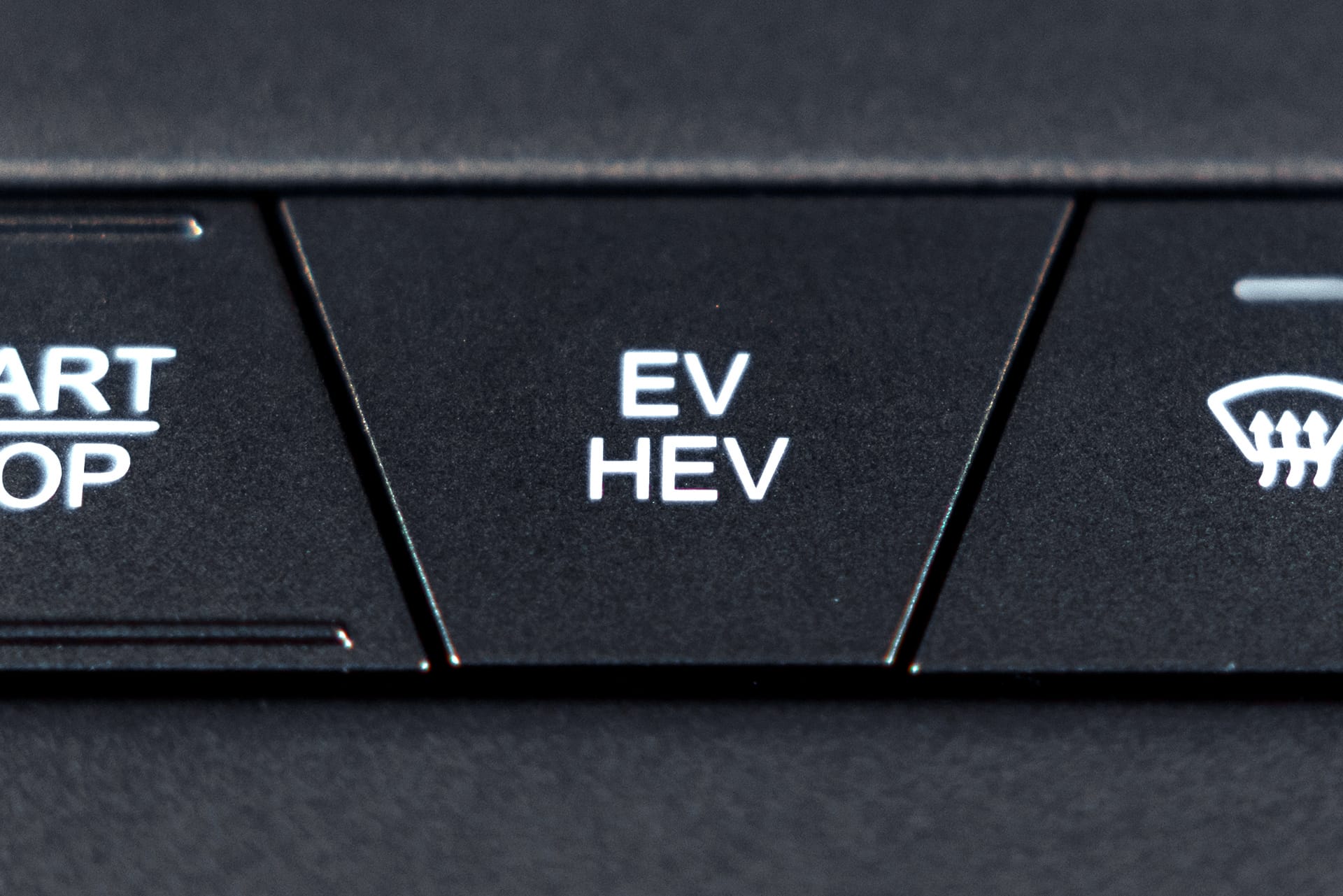 BYD Atto 2 DM-i – przyciski ev hev