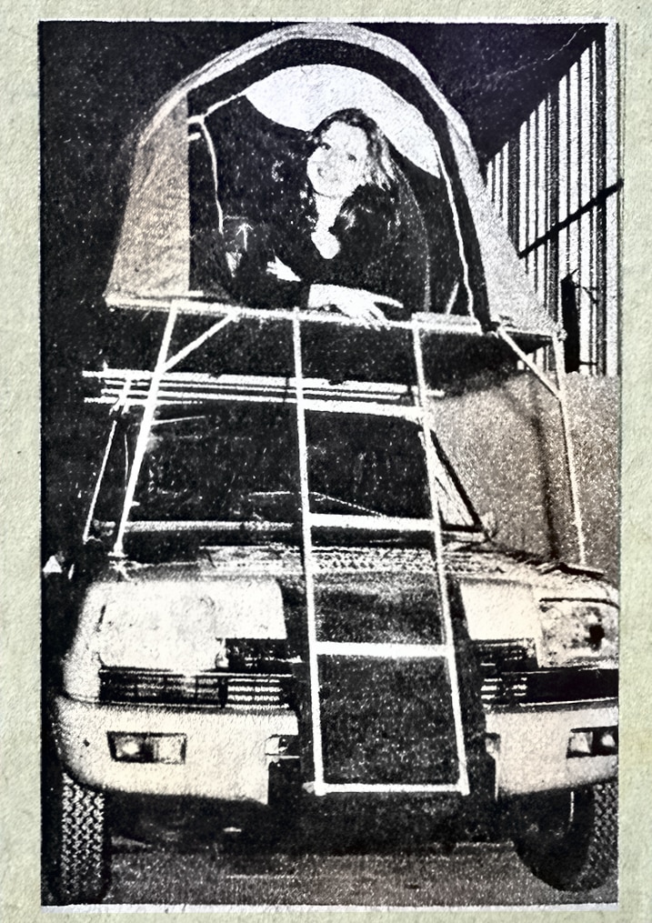 namiot dachowy autocamp 1976