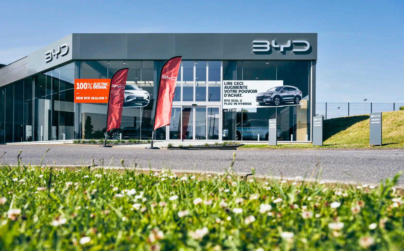 BYD Namur dealer w Belgii