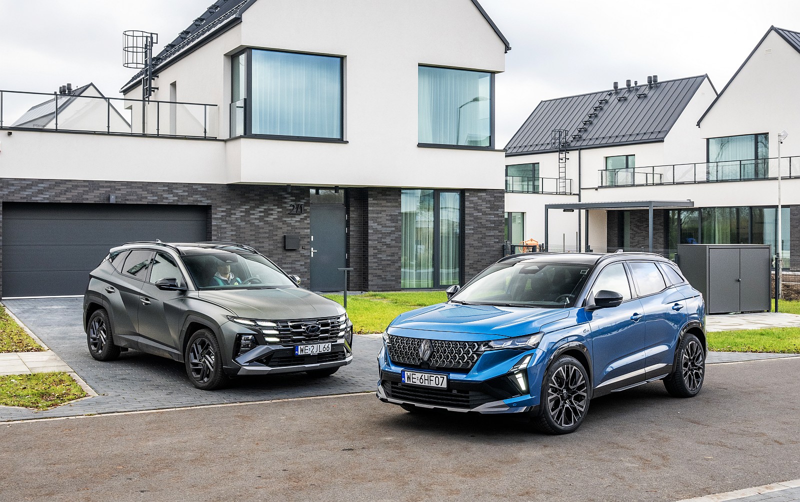 Hyundai Tucson vs Renault Austral (2026) - test, porównanie - przody 02