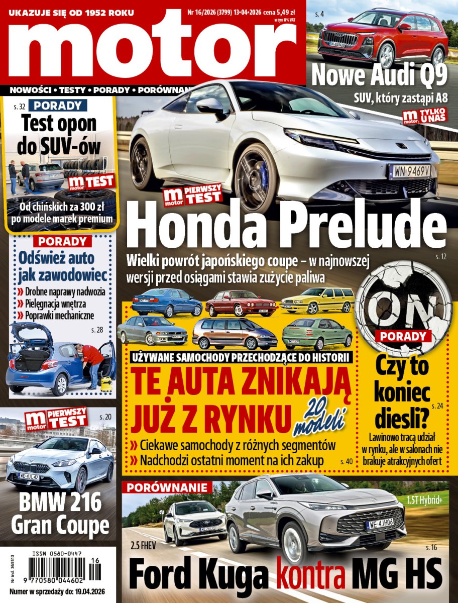 „Motor” nr 16/2026 – zapowiedź numeru
