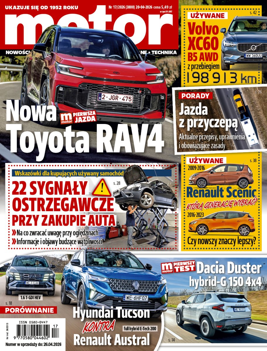 „Motor” nr 17/2026 – zapowiedź numeru