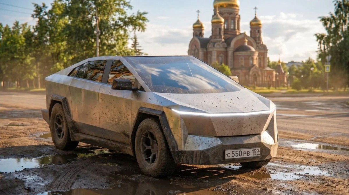 Rosjanie szykują własnego Cybertrucka. Russo‑Balt C55 ma rozwijać choćby 1000 KM