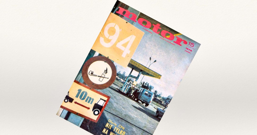 Motor numer 15 z 1976 roku – okładka