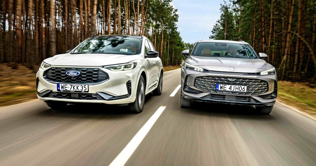Ford Kuga i MG HS: hybrydowe SUV-y z solidnymi argumentami. Który ma ich więcej? | PORÓWNANIE