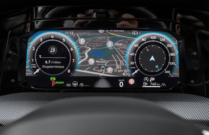 Volkswagen Golf - zegary