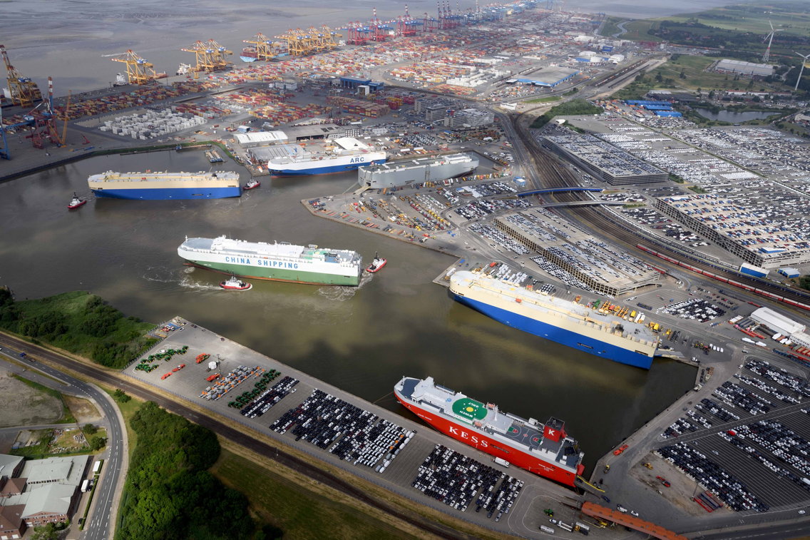 autoterminal w Bremerhaven