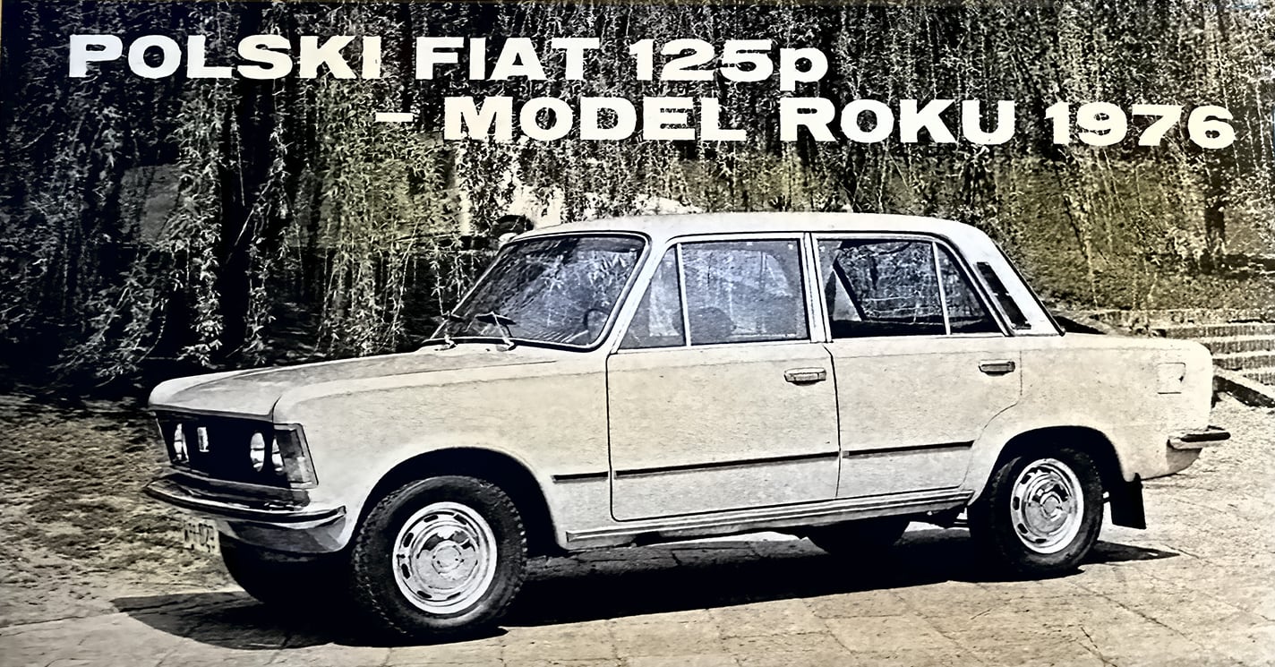 polski fiat 125p 1976 – bok