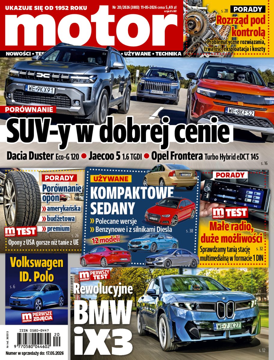 „Motor” nr 20/2026 – zapowiedź numeru