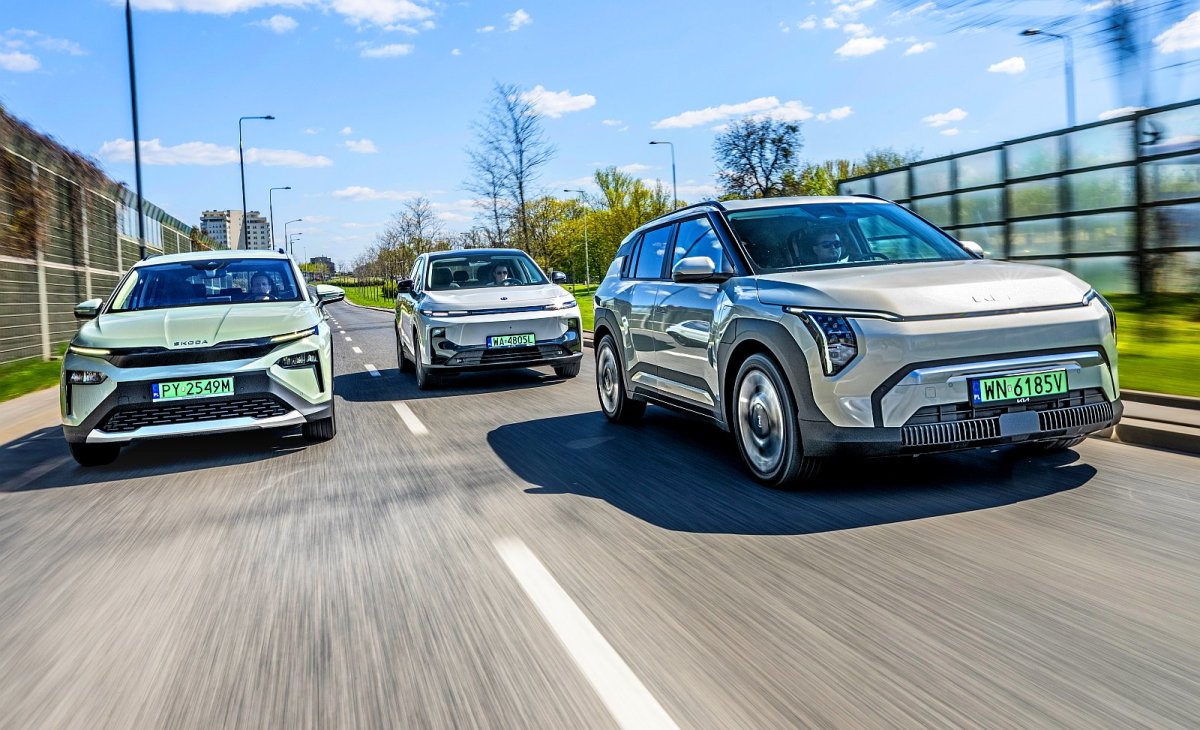 Kia EV3 kontra Leapmotor B10 i Skoda Elroq. Który elektryczny SUV ma najwięcej sensu? | Porównanie
