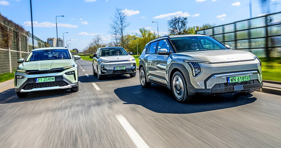 Kia EV3, Leapmotor B10, Skoda Elroq (2026) - test, porównanie - przód