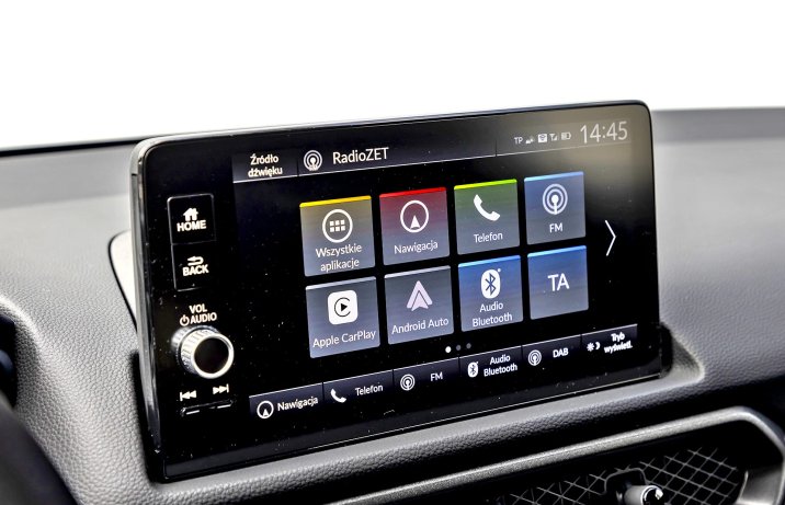 Honda Prelude e:HEV Advance – kokpit, ekran multimediów