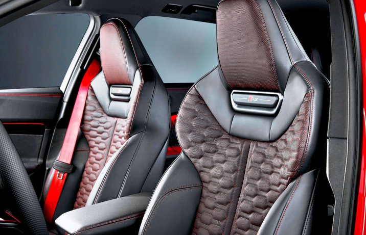 Audi RS 5 – wnętrze, fotele