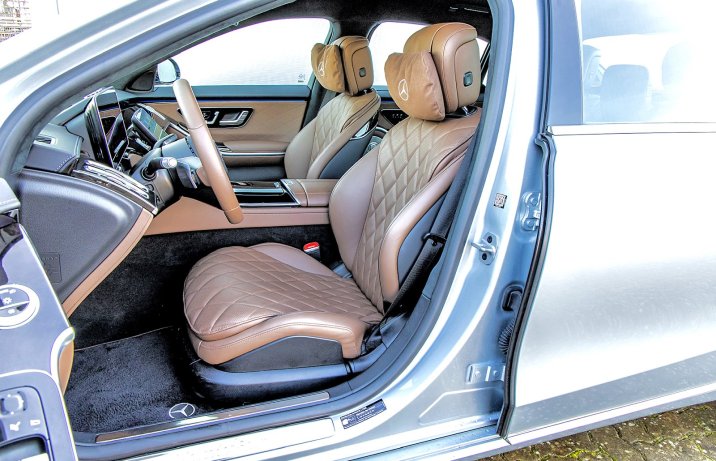 Mercedes S 580 e 4Matic – fotele