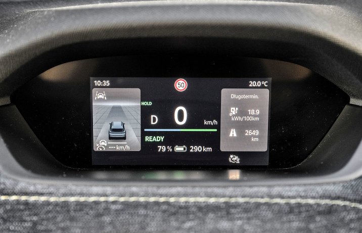 Skoda Elroq (2026) - test - cyfrowe wskaźniki