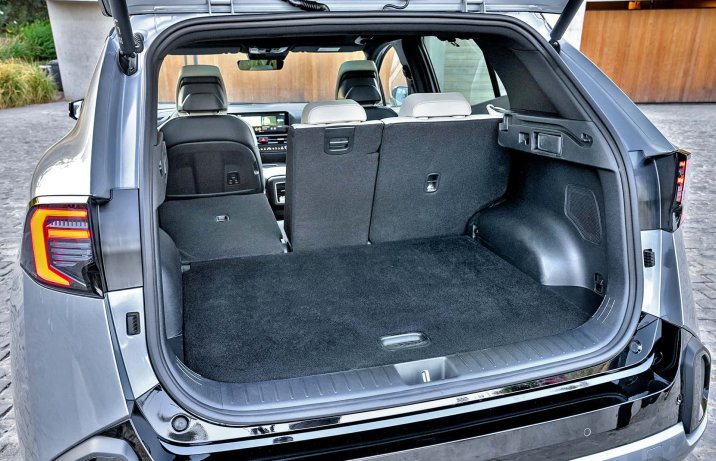 Kia Sportage – wnętrze, bagażnik