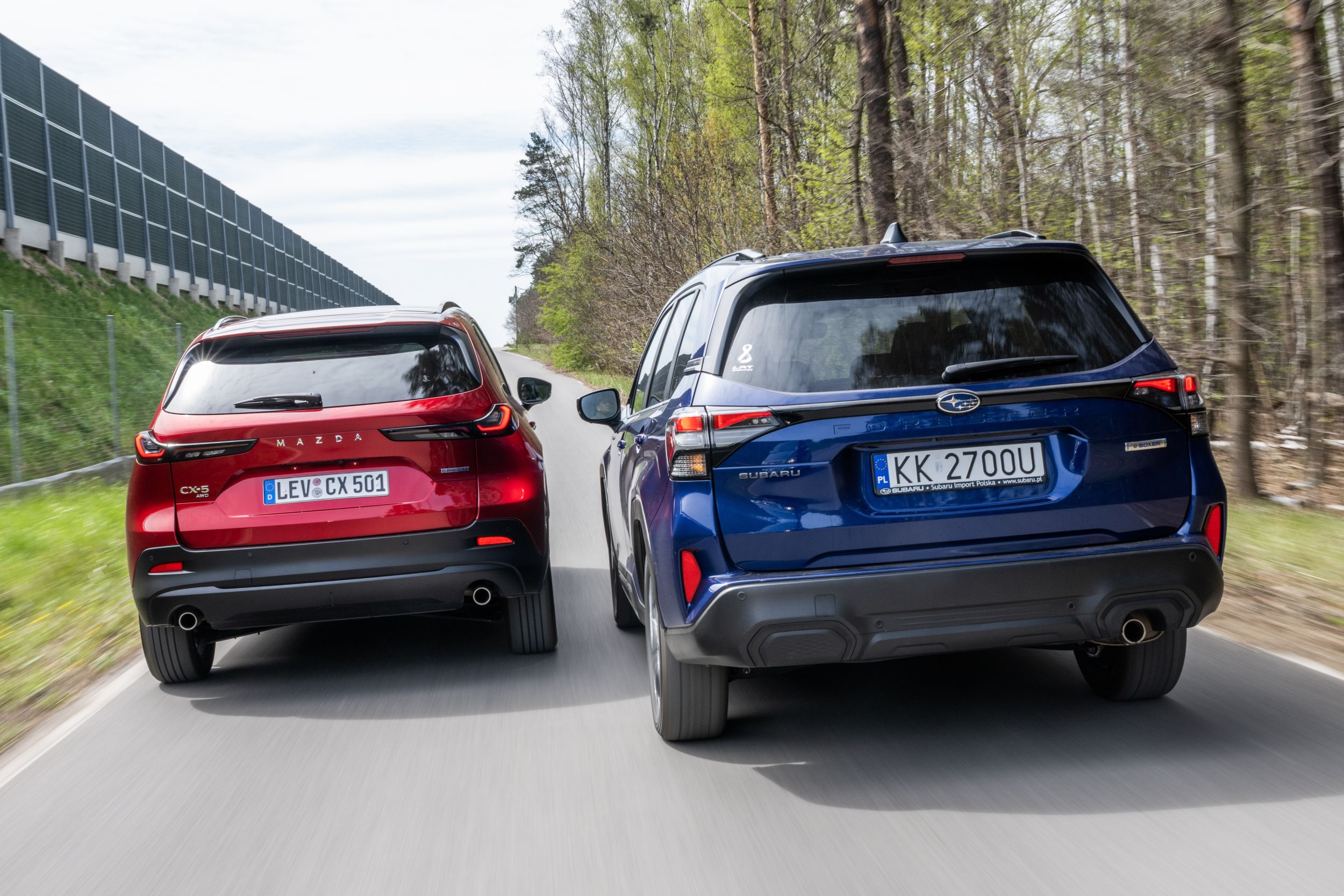 Mazda CX-5, Subaru Forester - 4