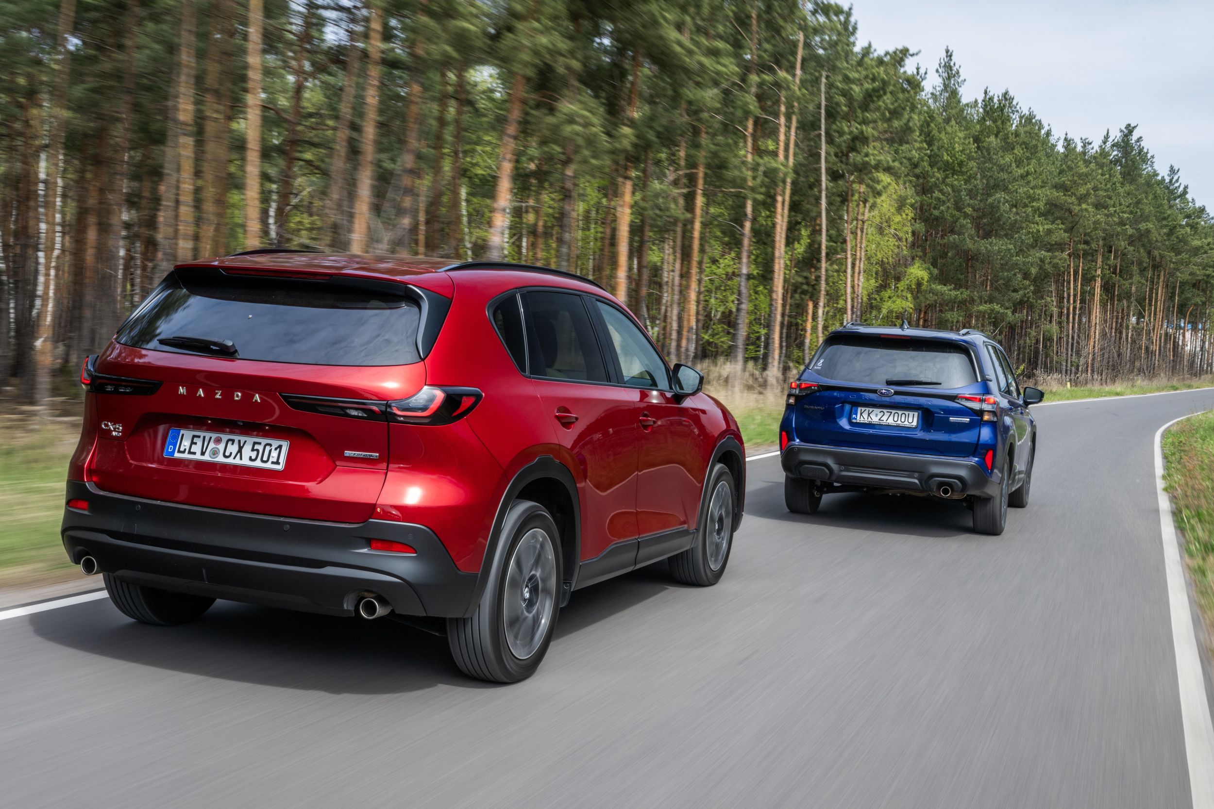 Mazda CX-5, Subaru Forester - 3