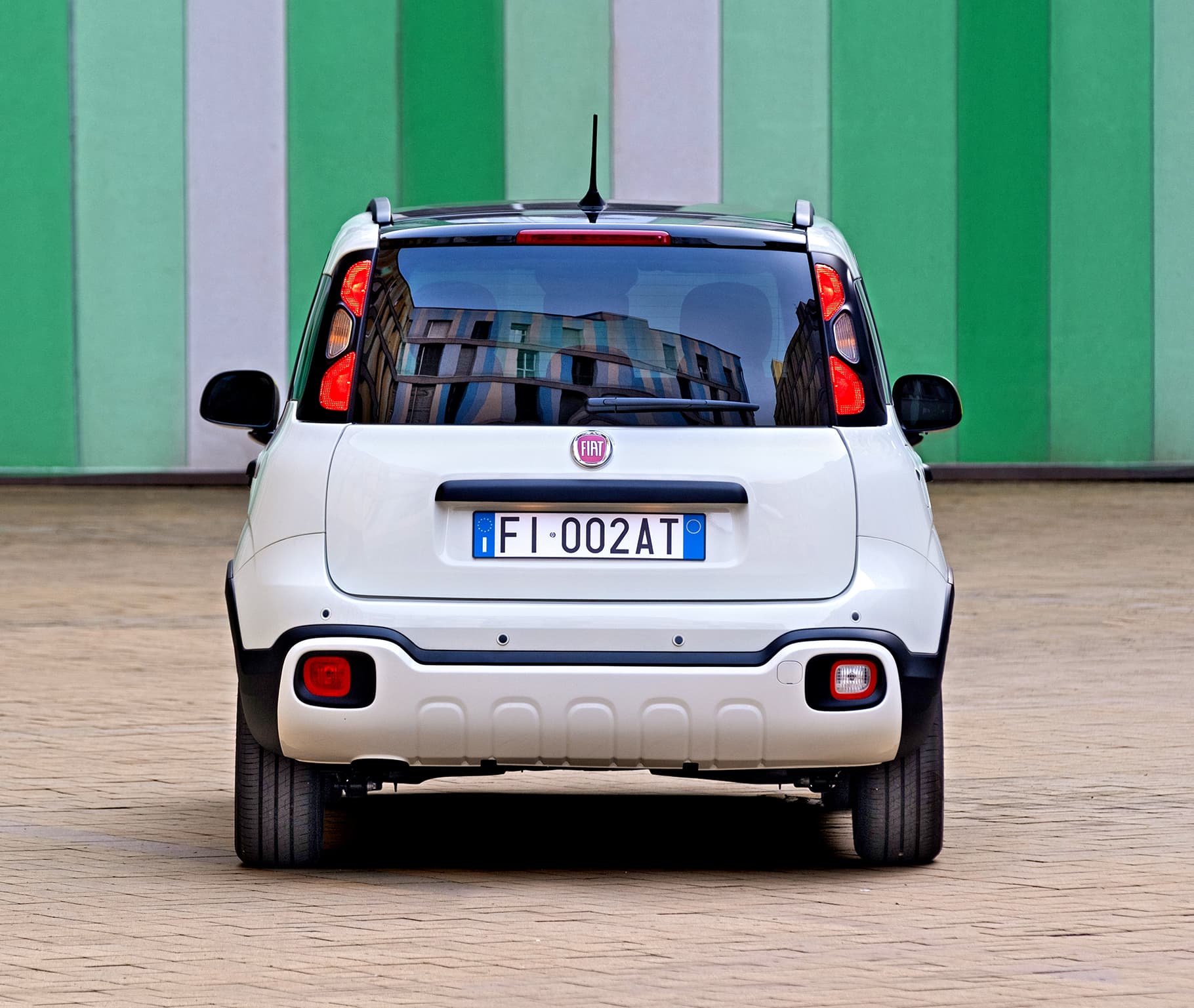 Fiat Pandina – tył