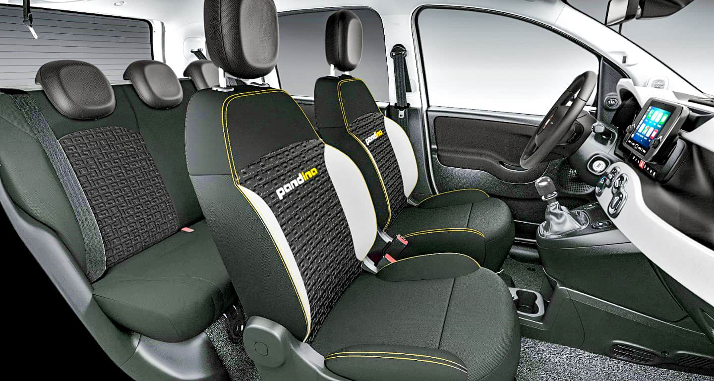 Fiat Pandina –  kabina i fotele