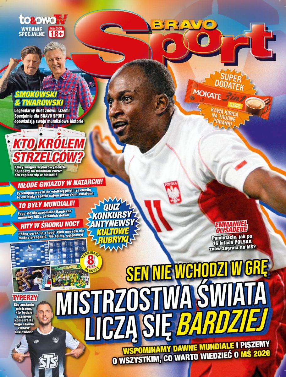 Wydawnictwo Bauer i STS przywracają ducha kultowego Bravo Sport w specjalnym wydaniu „To&Owo TV Bravo Sport” na Mundial
