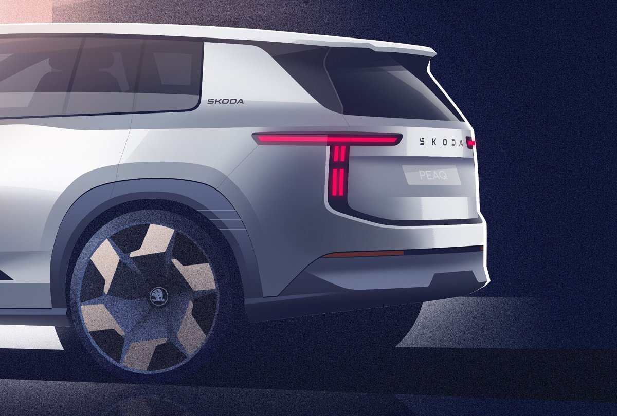 Skoda Peaq coraz bliżej. Poznaliśmy kolejne detale wyglądu nowego flagowego SUV-a czeskiej marki