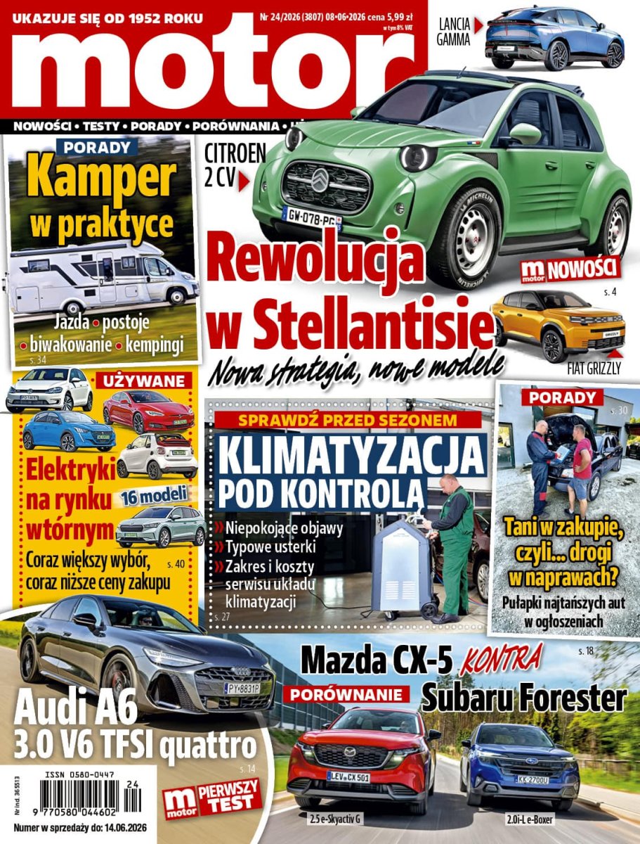 „Motor” nr 24/2026 – zapowiedź numeru
