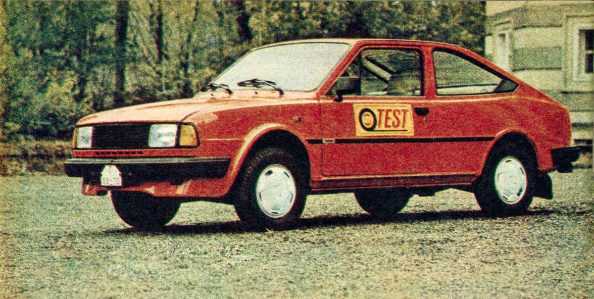 Skoda Rapid 130 – czechosłowackie coupe z silnikiem z tyłu | „Motor” 6/1986