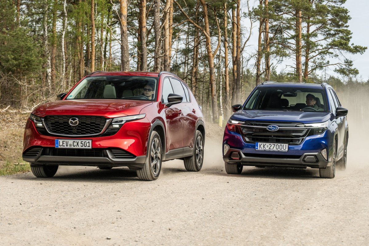 Mazda CX-5 kontra Subaru Forester. Dwa japońskie SUV-y, dwa różne charaktery | PORÓWNANIE