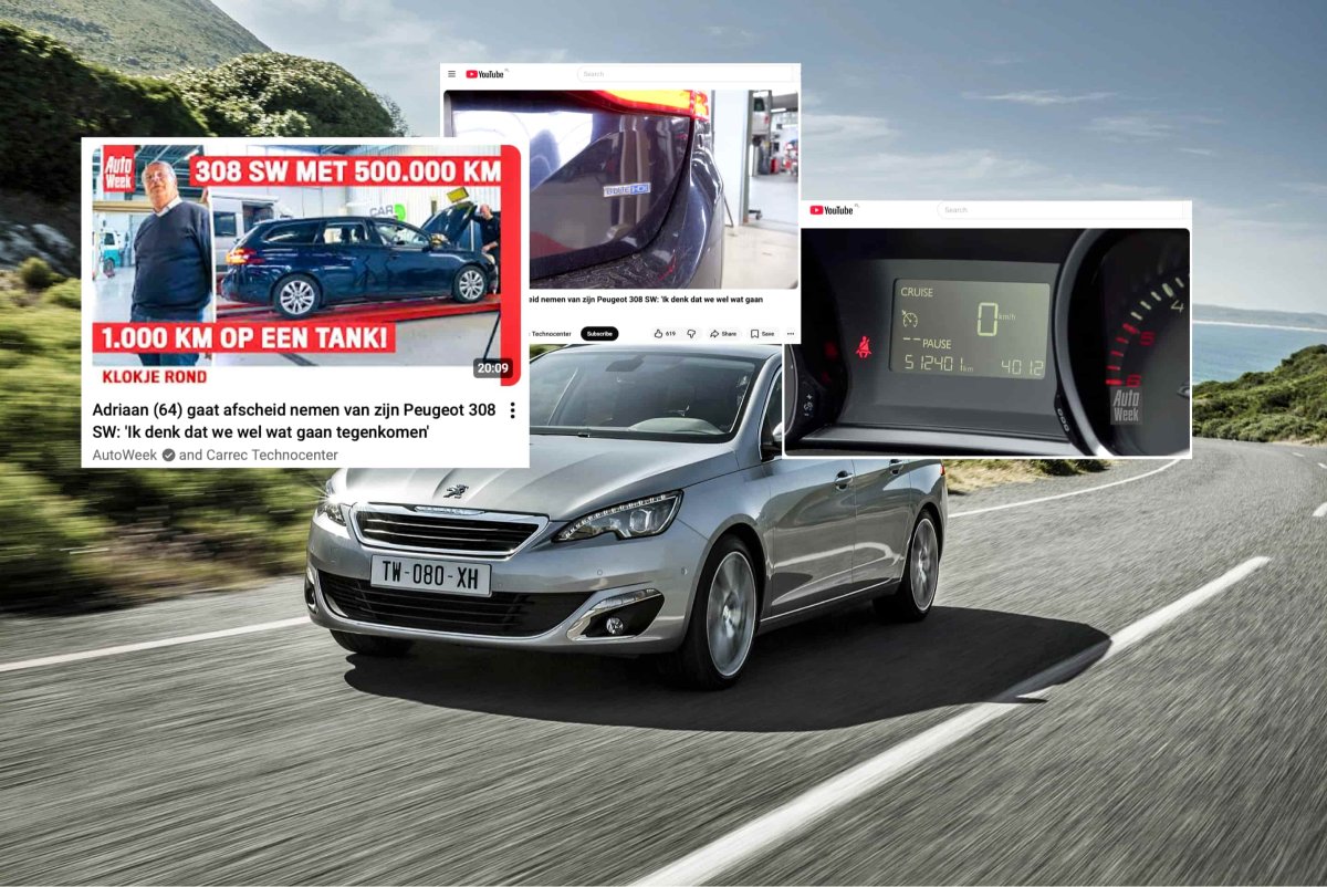 Ponad 512 000 km bez wymiany silnika. Ten Peugeot 308 SW ma choćby oryginalny DPF