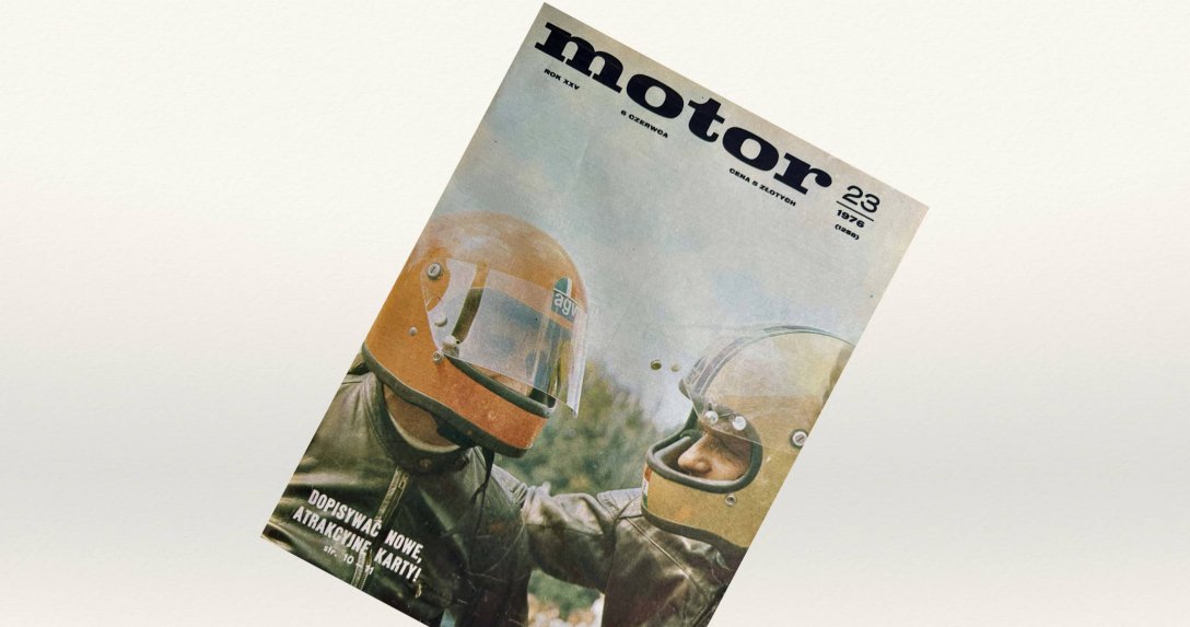 okładka Motoru numer 23 z 1976 roku