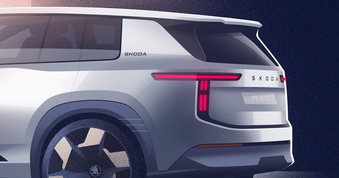 Skoda Peaq coraz bliżej. Poznaliśmy kolejne detale wyglądu nowego flagowego SUV-a czeskiej marki