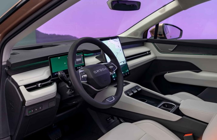 Skoda Peaq – kokpit