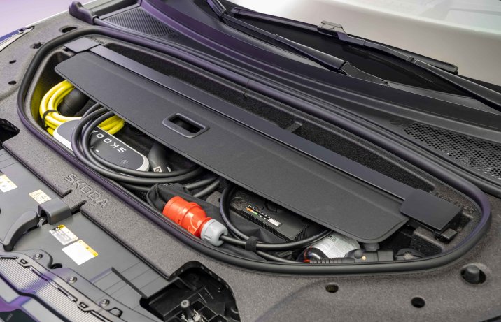 Skoda Peaq – pod przednią pokrywą, frunk