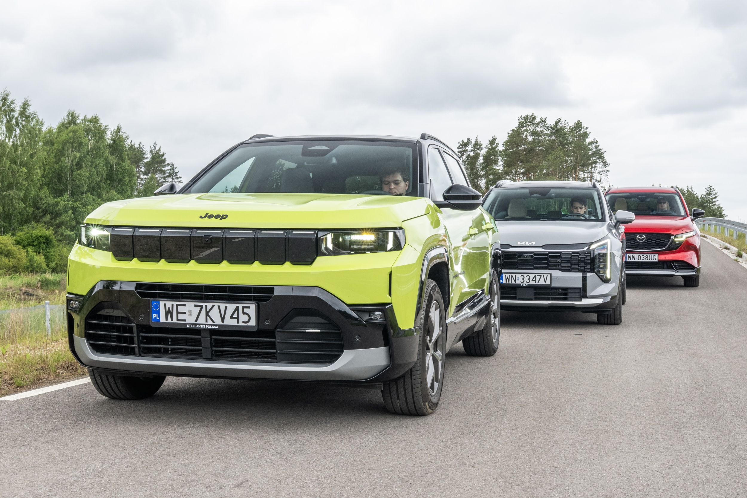 Jeep Compass, Kia Spotrtage, Mazda CX-5 - 3