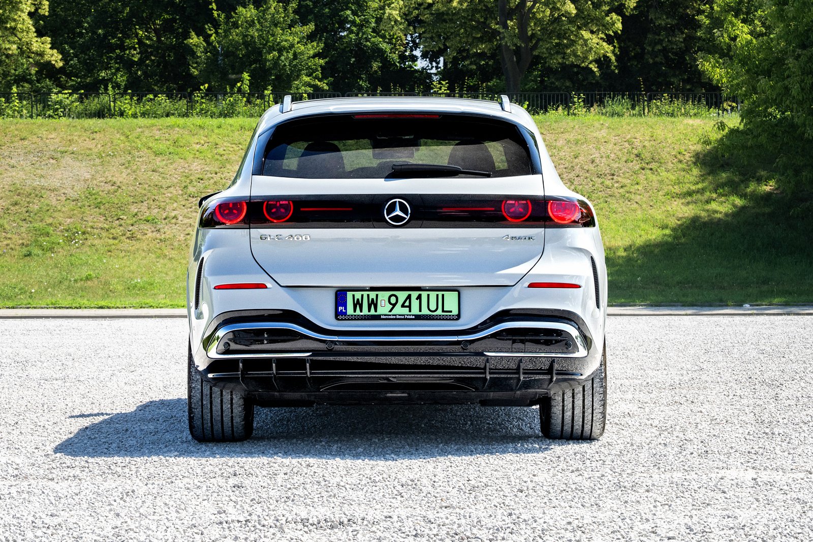 Mercedes GLC 400 4Matic electric (2026) - test - tył 01