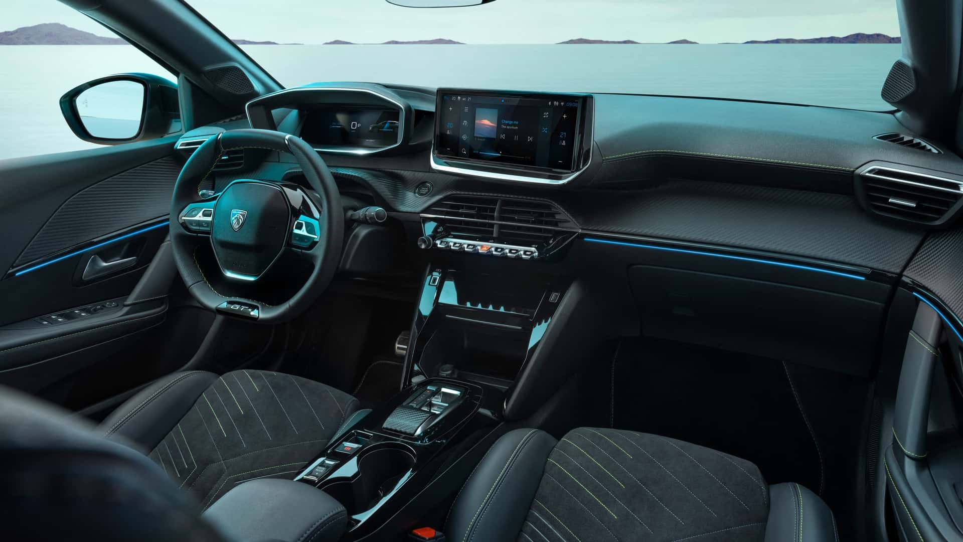 peugeot 208 2024 – wnętrze