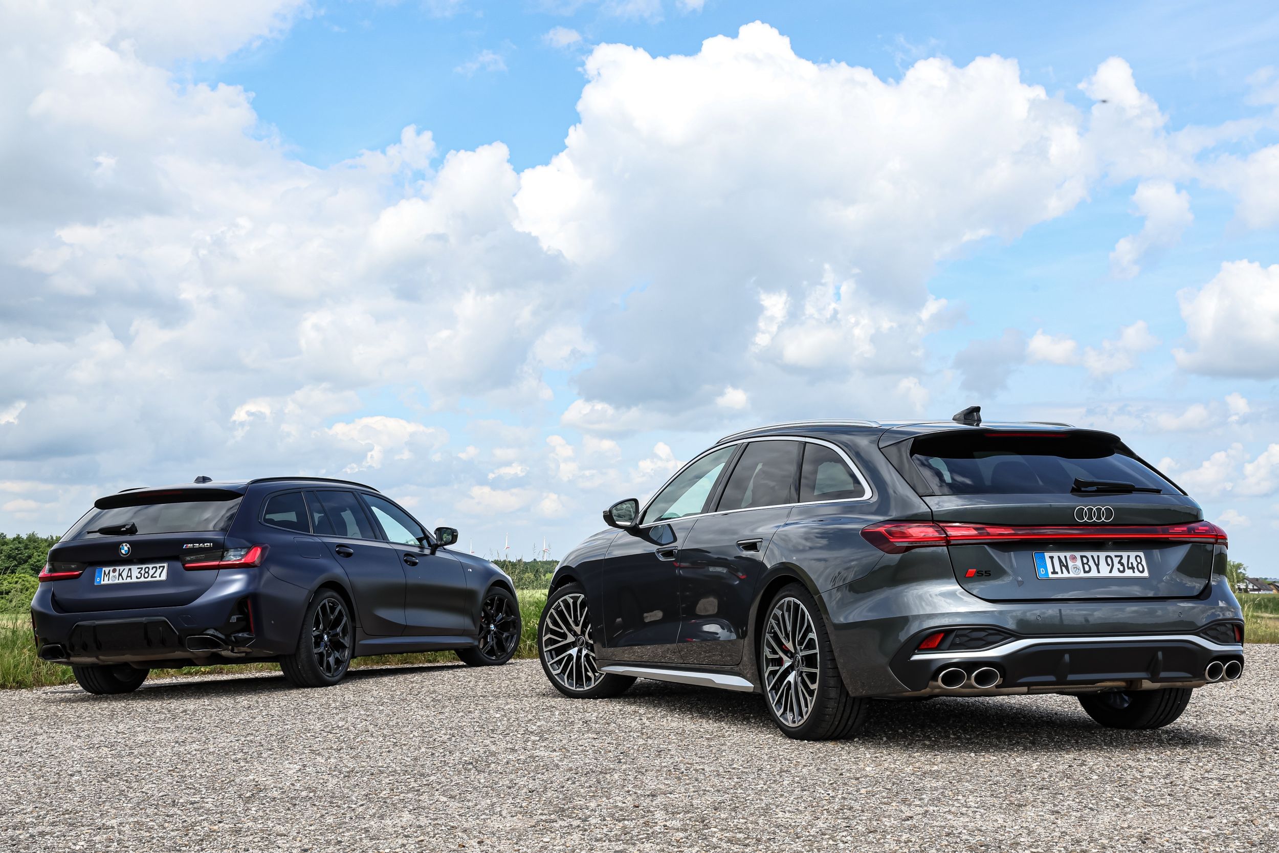 Audi S5 Avant, BMW M340i Touring - 4