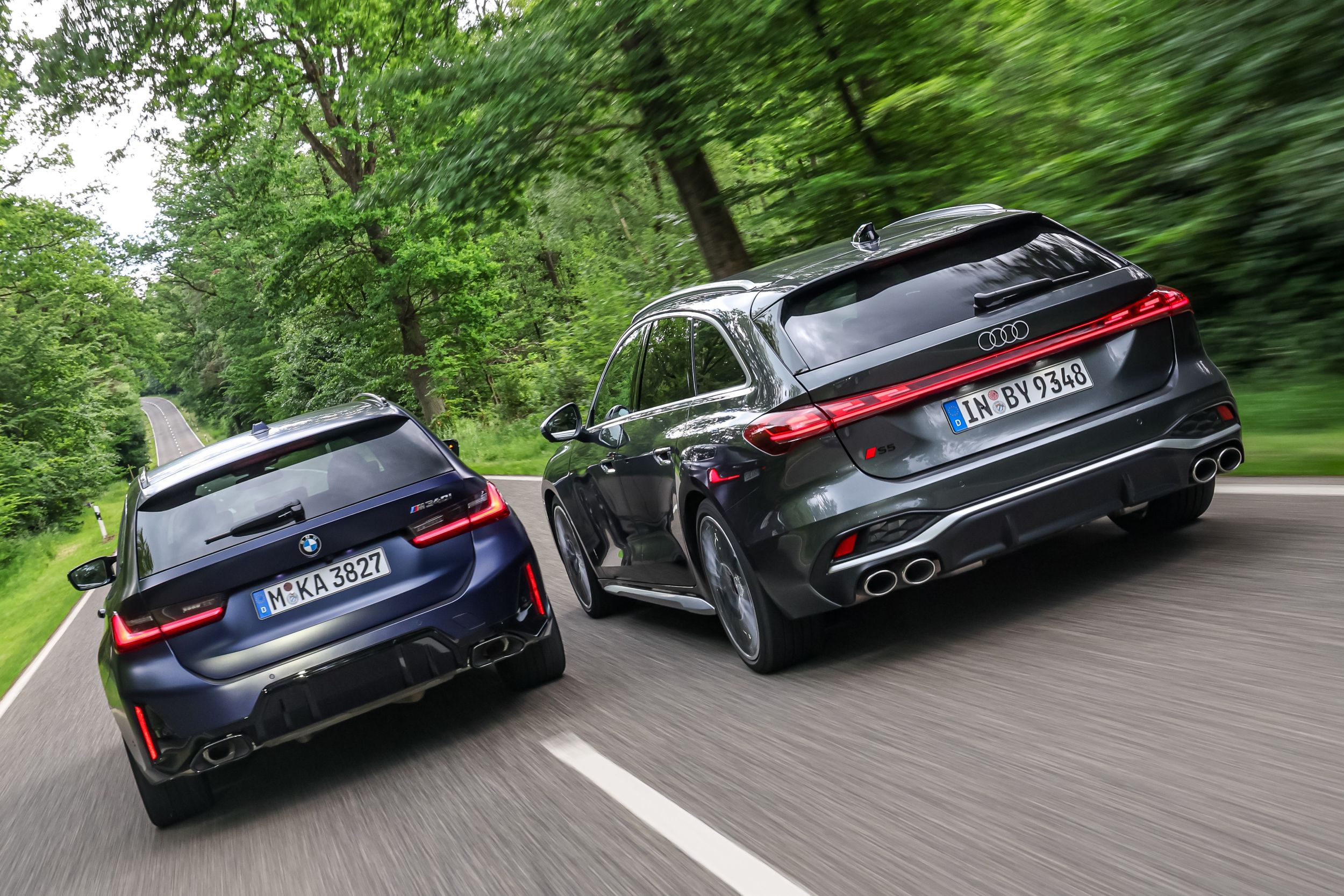Audi S5 Avant, BMW M340i Touring - 3