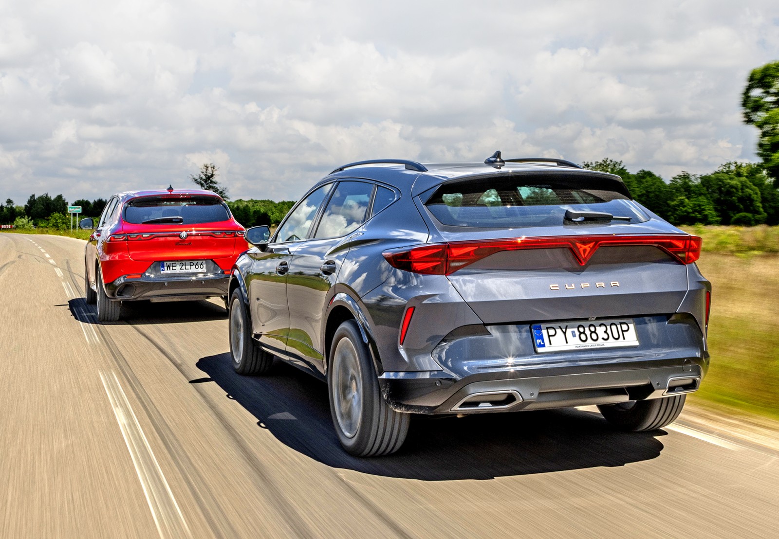 Alfa Romeo Tonale vs Cupra Formentor (2026) - test, porównanie - tył