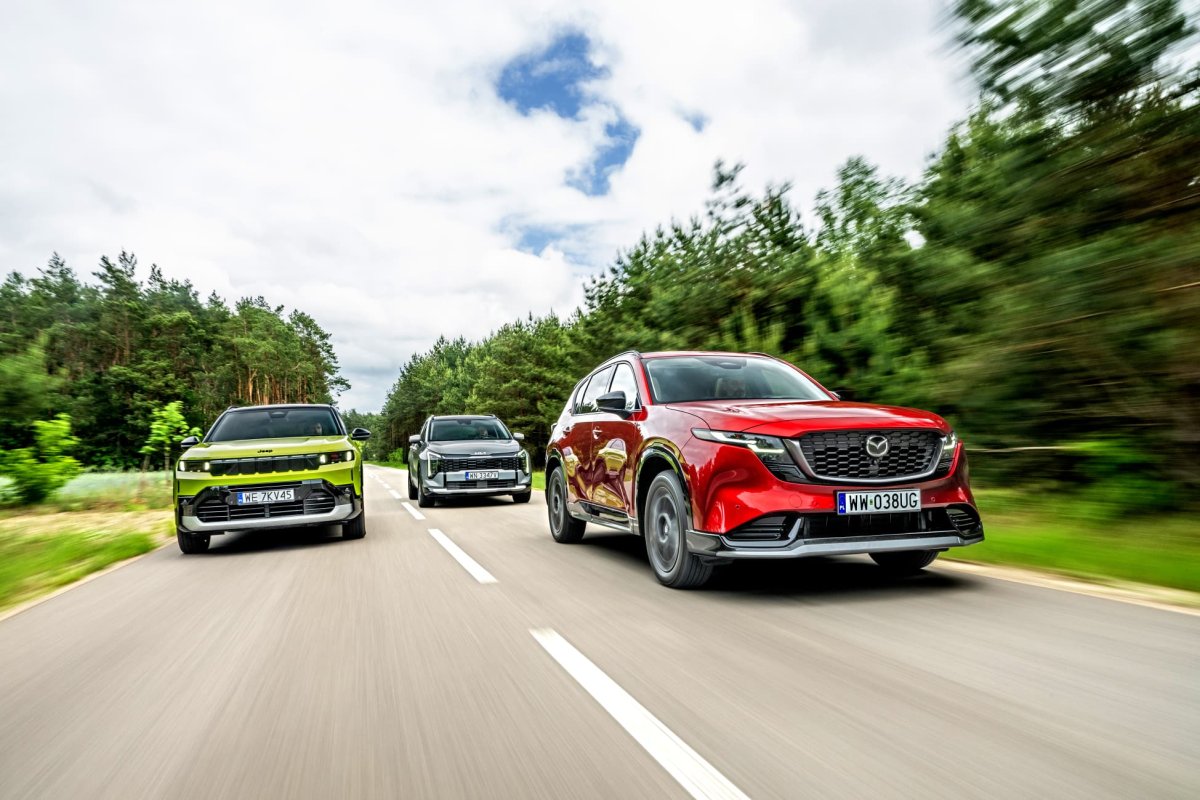 Jeep Compass, Kia Sportage czy Mazda CX-5? Różnice są zaskakująco małe | PORÓWNANIE