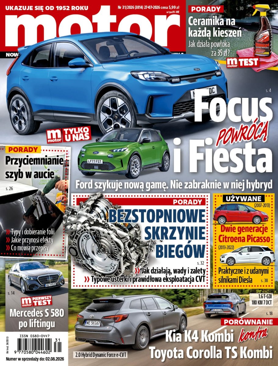 „Motor” nr 31/2026 – zapowiedź numeru