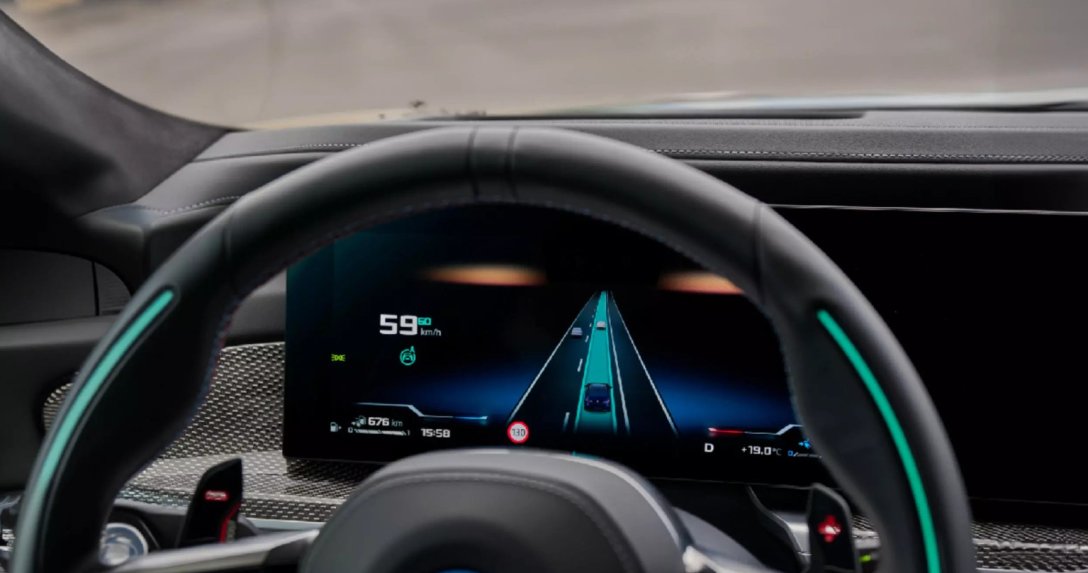 ADAS – ekran w BMW