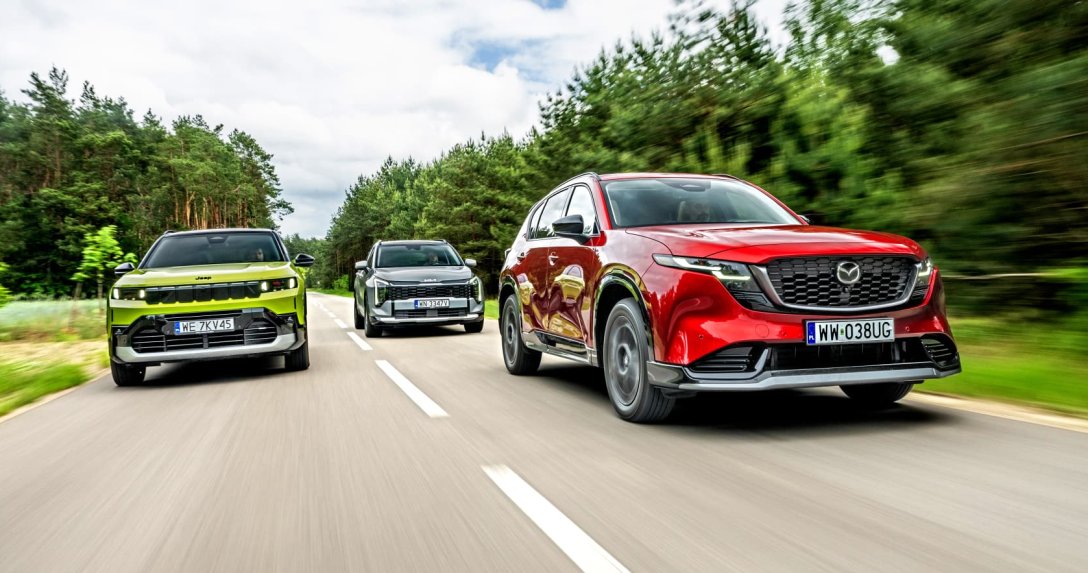 Jeep Compass, Kia Sportage czy Mazda CX-5? Różnice są zaskakująco małe | PORÓWNANIE