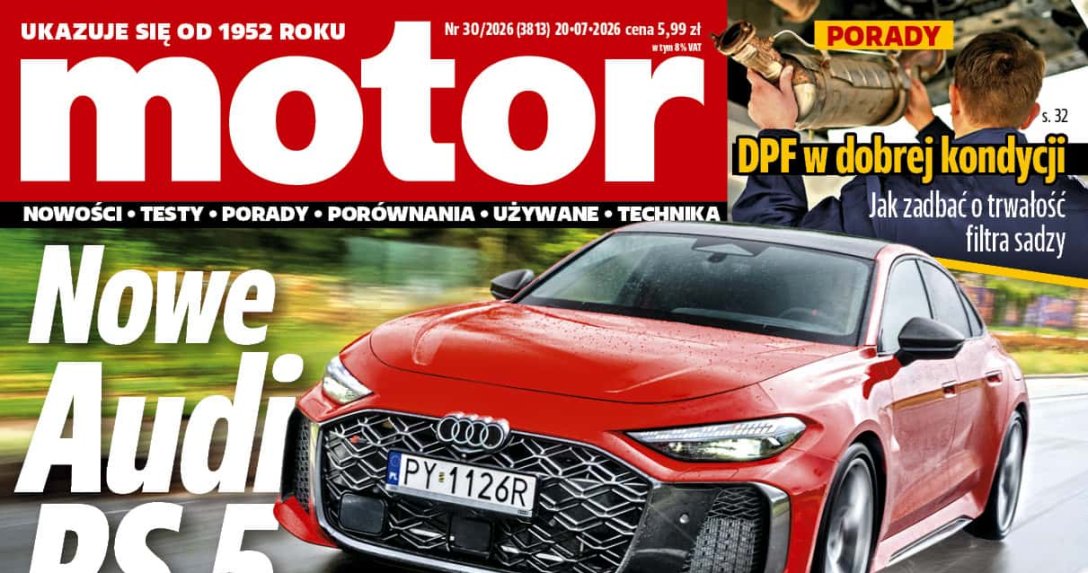 okładka Motoru numer 30 z 2026 roku