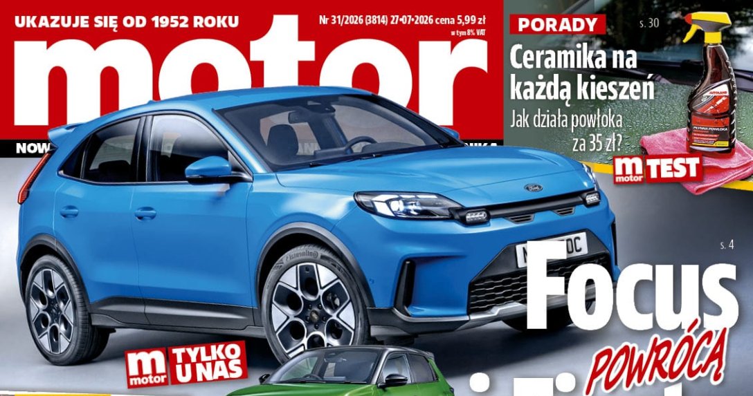 okładka tygodnika Motor numer 31 z 2026 roku