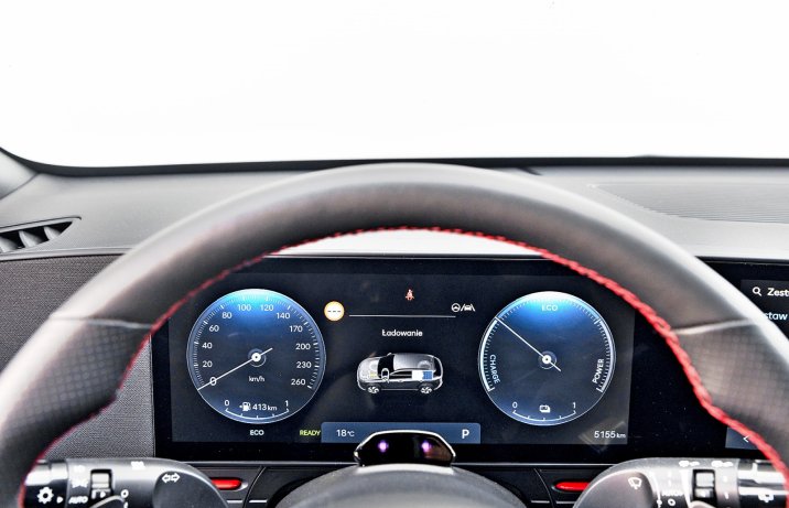 Hyundai Kona Hybrid 1.6 GDI (2026) - test - cyfrowe wskaźniki